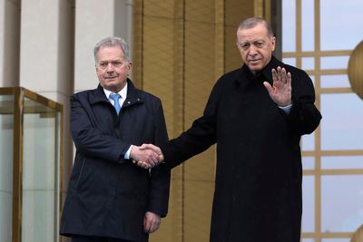 Turkey's president says he will back Finland's NATO bid