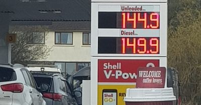 Petrol station in Wales selling diesel for less than £1.50 a litre