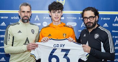 Archie Gray signs first Leeds United professional deal as family dynasty continues