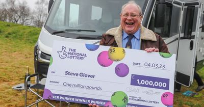 Lottery joy as man who suffered two heart attacks and lost business wins £1m