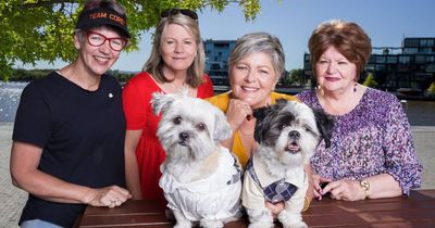 Puppy wedding sparks joy for family of much-loved Canberra tennis coach