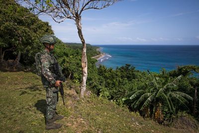 The tiny Philippine island on the frontline of the US-China battle for supremacy