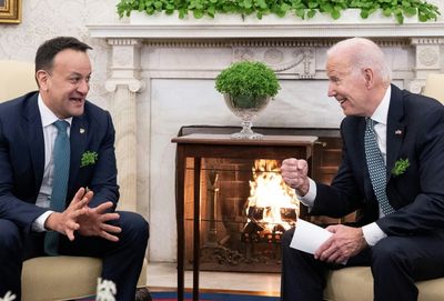 Biden celebrates St Patrick's Day with Irish PM