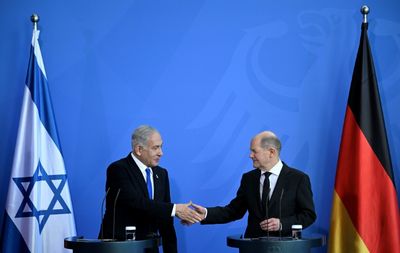 Netanyahu defiant on legal reform as Scholz urges compromise