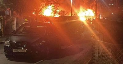 Firefighters tackling huge blaze near petrol station in Midlothian