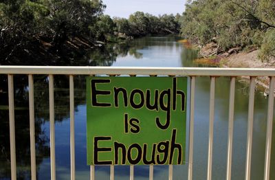 Low dissolved oxygen levels behind mass fish death in Australian river