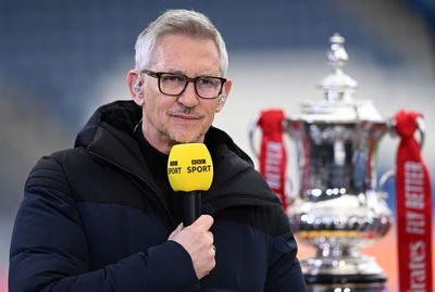 Gary Lineker shares image in BBC studio as he returns to football coverage