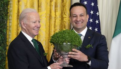 Biden celebrates St. Patrick’s Day with Irish leader at White House