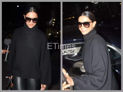 Deepika Padukone returns to India from Los Angeles after presenting at the Oscars 2023; fans call her 'Queen' – See photos