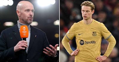 Frenkie de Jong makes transfer intentions clear after "unique" Erik ten Hag praise
