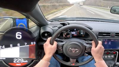 Watch Toyota GR86 Go Flat Out In Autobahn Top Speed Run