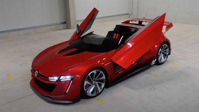 Take A Rare Look At The VW Golf GTI Roadster Concept In Walkaround Video