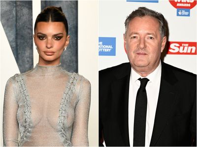 Piers Morgan faces backlash for ‘misogynistic’ remarks over Emily Ratajkowski’s Oscars dress