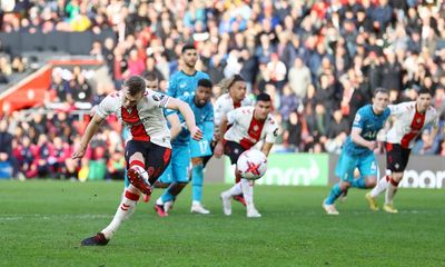 Ward-Prowse’s last-gasp penalty gives Southampton point to hurt Spurs