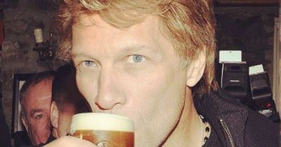 Irish people tell Bon Jovi to 'behave' after he shares pictures of himself drinking Guinness