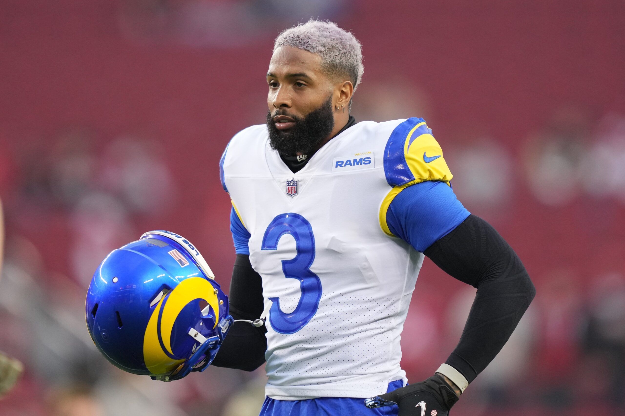 Super Bowl 2022: Rams' Odell Beckham Jr. flashes 'the most