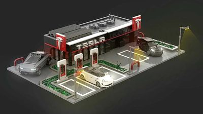 Tesla Supercharger Station Lego Set Needs Your Support