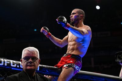 Muhammad Mokaev def. Jafel Filho at UFC 286: Best photos