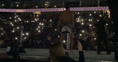 UFC 286 suffers blackout before fight as fans light up arena with phone torches