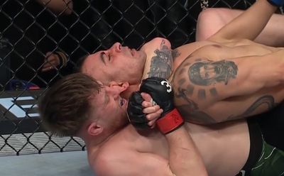 UFC 286 video: Jack Shore submits Makwan Amirkhani in Round 2 to win featherweight debut