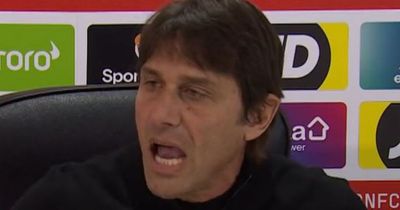 Every word of Antonio Conte's furious Tottenham rant as Liverpool and Everton watch on