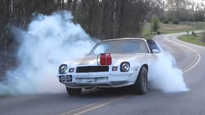 See 1979 Chevy Camaro Barn Find Do A Burnout After Sitting For 10 Years