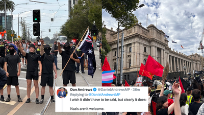 Literal Nazis Protested Trans Folk Outside Vic Parliament Get These Cunts The Fuck Outta Here