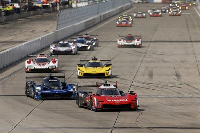 IMSA Sebring 12 Hours: AXR Cadillac wins after wild, late-race GTP pile-up