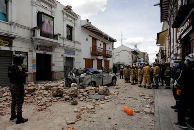 From highlands to the coast, quake damages Ecuador, Peru