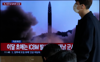 North Korea fires another missile in response to US regional war games