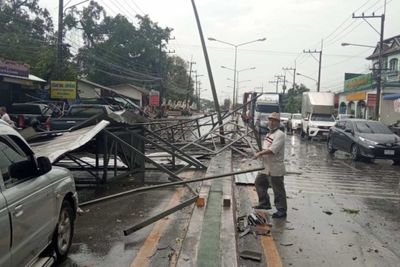Hailstorms hammer Chiang Mai
