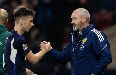 Steve Clarke offers Kieran Tierney advice as Scot struggles for minutes at Arsenal