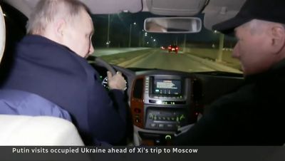 Putin’s Mariupol visit like ‘murderer returning to crime scene’