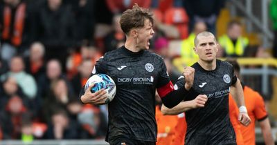 St Mirren seal point in eventful Dundee United draw as Mark O'Hara holds nerve from spot