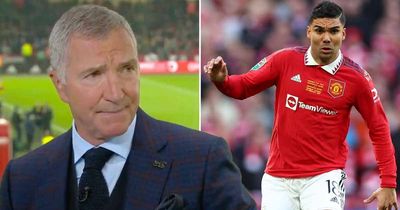 Graeme Souness fires warning to Man Utd's Casemiro over "astonishing" discipline issue