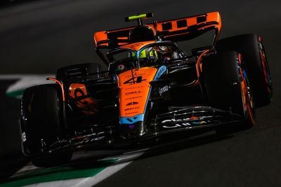 Norris laments "silly mistake" at "easiest corner" in Saudi GP Q1 exit