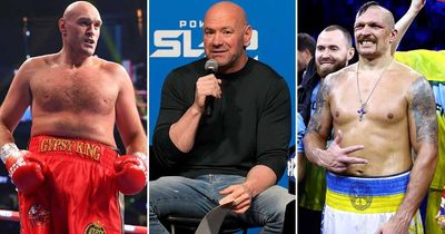 UFC boss Dana White slams "shocking" Tyson Fury vs Oleksandr Usyk delays