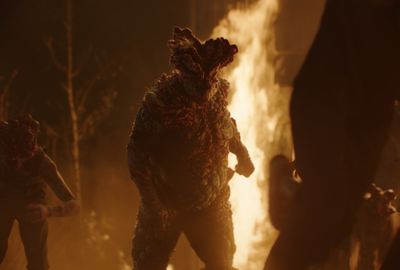 How did the zombie become so white?