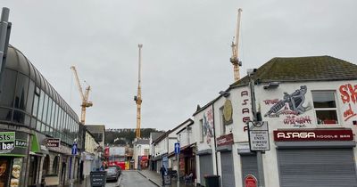 Why all these cranes have taken over Swansea's skyline