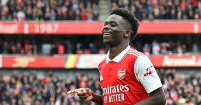 Bukayo Saka dominates as Arsenal take eight-point lead in title race - 5 talking points