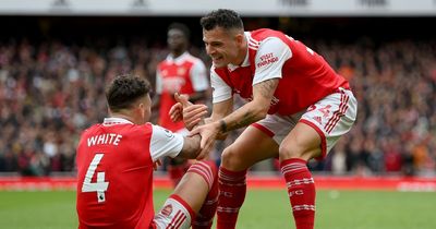 Arsenal player ratings vs Crystal Palace as Ben White and Granit Xhaka star, Saka scores two