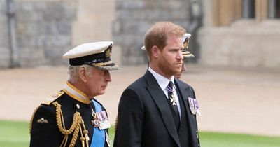 King Charles "punished" Prince Harry and Andrew with royal evictions, author claims