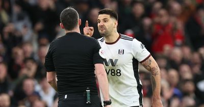 Fulham receive three red cards against Manchester United in penalty chaos