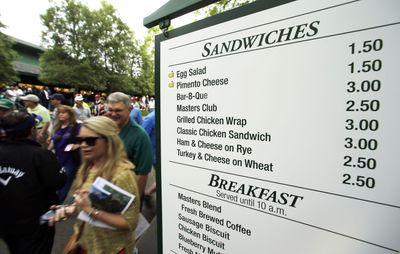 Masters survey 2023: What is your least favorite concession item? (Is there even such a thing?)