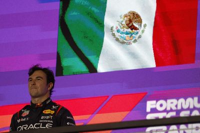 F1 Saudi Arabian GP: Perez wins as Verstappen recovers to second