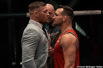 Conor McGregor vs. Michael Chandler ‘Ultimate Fighter’ faceoff: First look