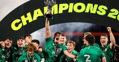 More Grand Slam glory for Ireland as under-20s go back to back in the Six Nations