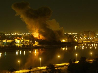 Shock and awe: Robert Fisk’s dispatch as bombs rained down on Baghdad