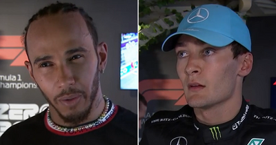 Lewis Hamilton fires shot at George Russell after losing to Mercedes teammate in Saudi GP