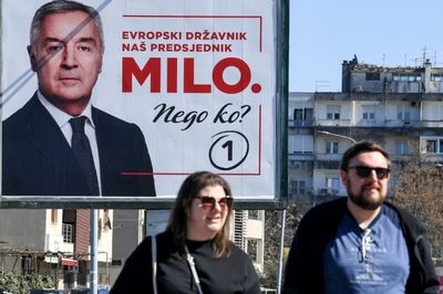 Montenegro president to face pro-European economist in run-off: projections